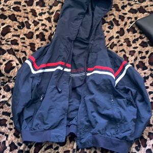 Brandy Melville cropped zip up jacket